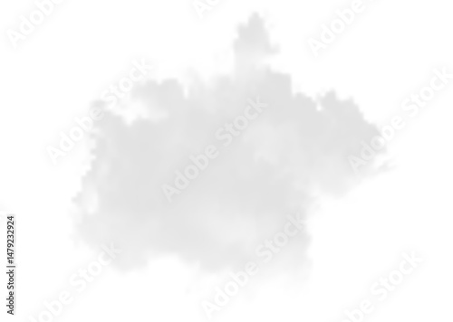 soft, fluffy cloudscape with realistic vapour and atmospheric haze perfect for PNG weather scenes, dreamy sky illustrations, or clean climate visuals with floating mist.