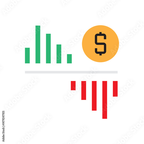 trading charts color