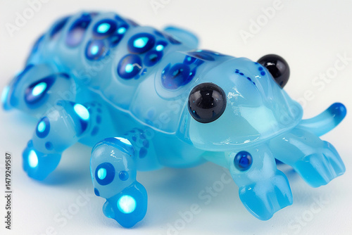 Living Creature Entirely Composed of Pulsating Ferrofluid – Futuristic Abstract Art
