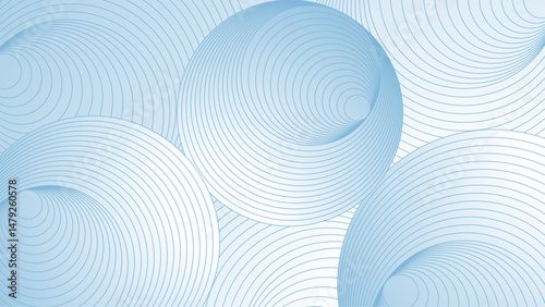 Blue abstract background with concentric circles suitable for presentations, web design, social media graphics, digital art, and print materials.