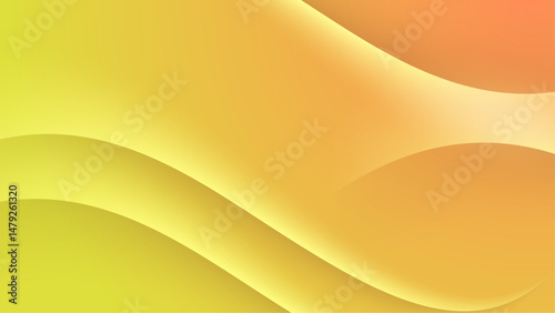 Yellow and orange gradient with smooth curves. Great for backgrounds, web design, branding, and abstract concepts in graphic design projects.
