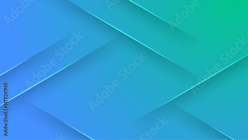 Blue and green abstract background with intersecting lines. Perfect for modern design projects, digital backgrounds, and techthemed graphics.