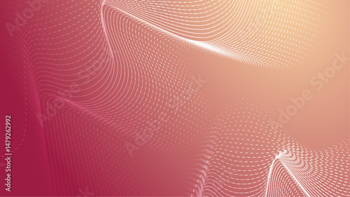 Abstract pink gradient with white lines, suitable for modern designs, backgrounds, branding, and artistic projects requiring a contemporary touch.