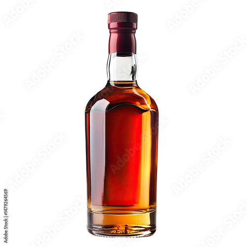 Amber liquid in a glass bottle (3)