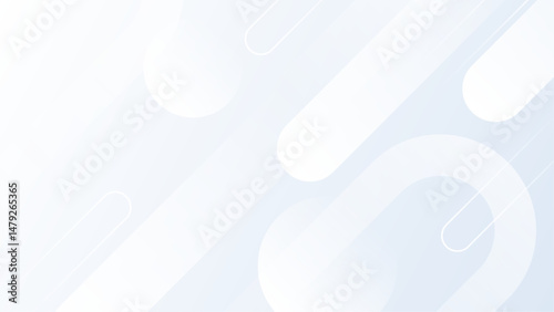 White and blue geometric abstract design for modern backgrounds, digital art projects, web banners, graphic designs, prints, and social media posts.