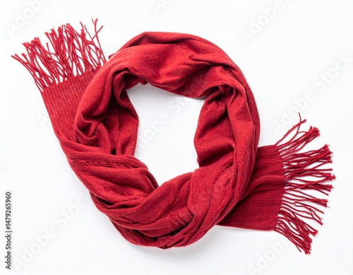 red scarf