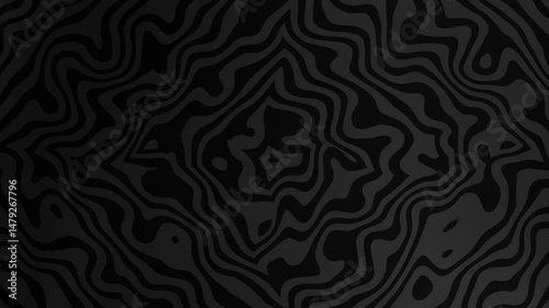 Dark Gray Gradient Elegant Swirling Abstract Background Texture for Design Projects