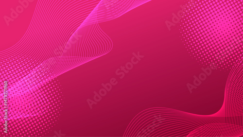 Abstract pink gradient with pink lines, suitable for modern designs, backgrounds, branding, and artistic projects requiring a contemporary touch.