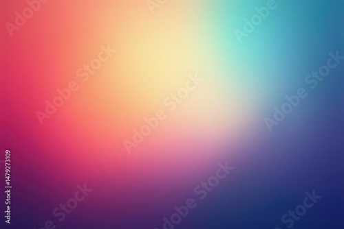 Abstract blurred circle backdrop, soft gradient hues, gradient, sky