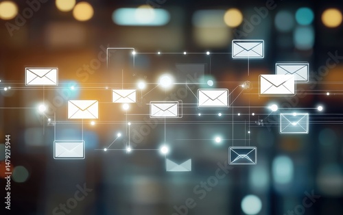 Global email network communication