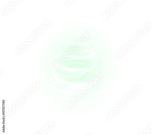  twirling wave of green and minty freshness with sparkles and motion ideal for PNG eco designs, herbal visuals, summer cocktails, or nature-inspired illustrations.
