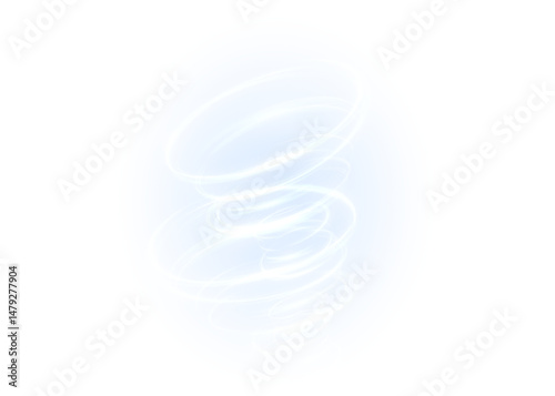 shimmering blue wave with glowing curves and neon energy—ideal for elegant PNG illustrations, transparent swirl effects, or futuristic design backgrounds.