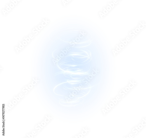 cool airflow effect with light blue waves and dynamic motion, representing fresh wind, filtration, and purification. Perfect for air conditioners, ventilation, speed, and futuristic design concepts.