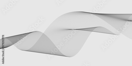 Abstract vector background with black wavy lines modern vector arts