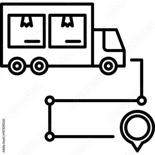 Final Mile Tracker Icon