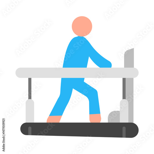 Neurological Rehabilitation flat icon