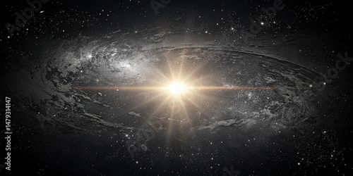 Fototapeta Naklejka Na Ścianę i Meble -  sun in space