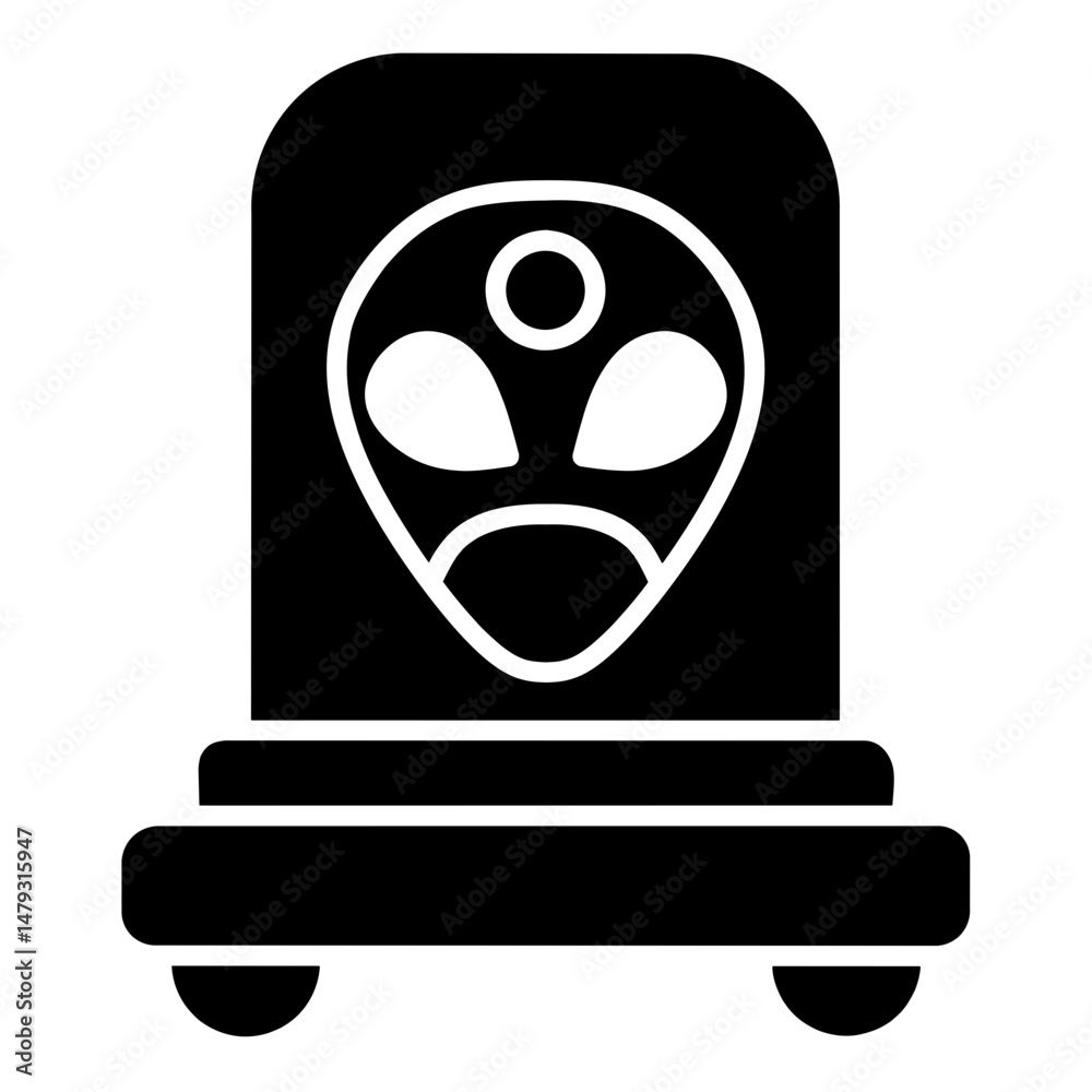Alien icon design Alien icon design