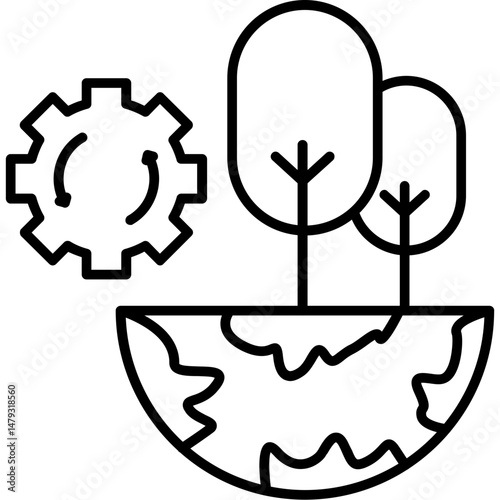 Natural Habitat Icon