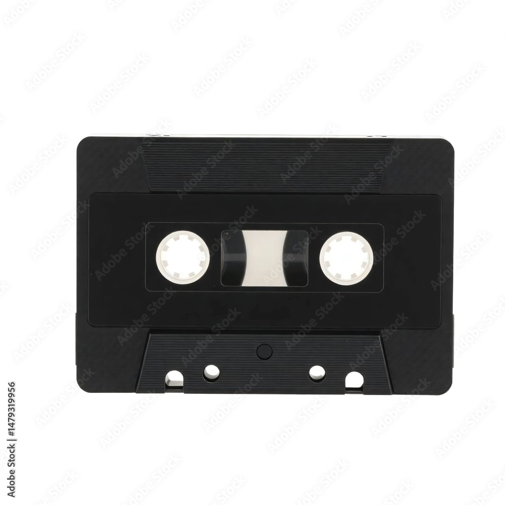 Obraz premium Cassette tape isolated on transparent background