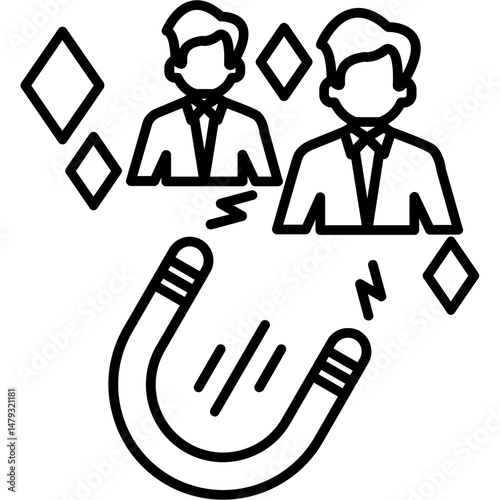 Marketing Funnel Retention Icon