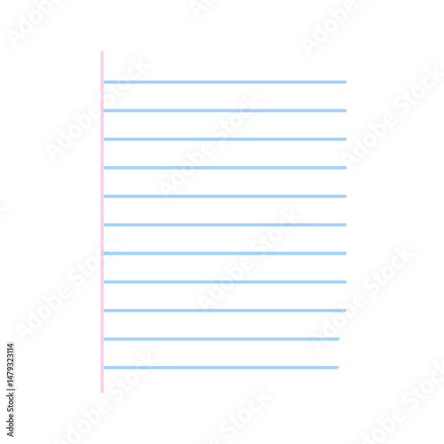 TORNED LINE PAPER