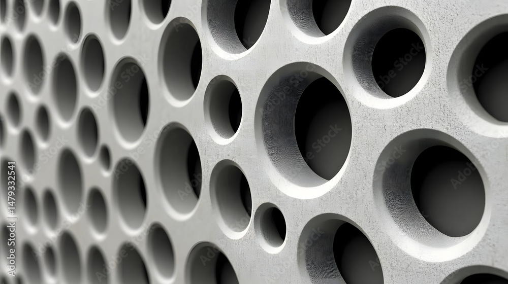 Circular Holes in Concrete Wall Design