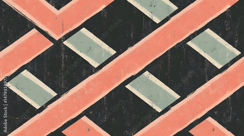 Abstract Geometric Pattern Design