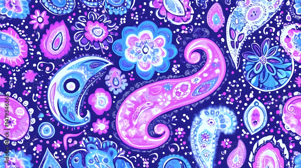 Vibrant Paisley & Floral Designs