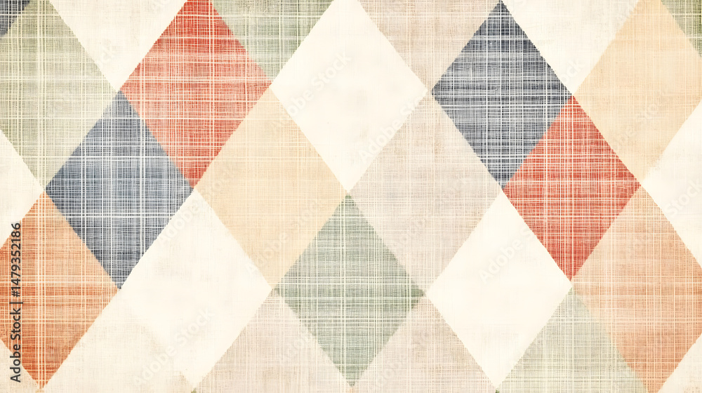 Diamond Pattern Textile Design Textures
