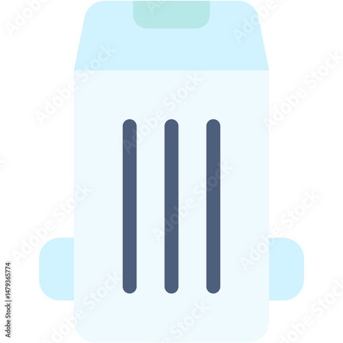 Vector Icon Dustbin, Trash, Rubbish Bin, Miscellaneous, Garbage Can