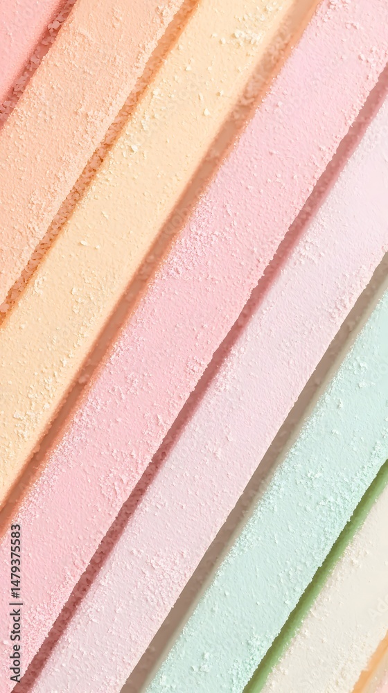 Fototapeta premium Pastel Diagonal Stripes Texture Background
