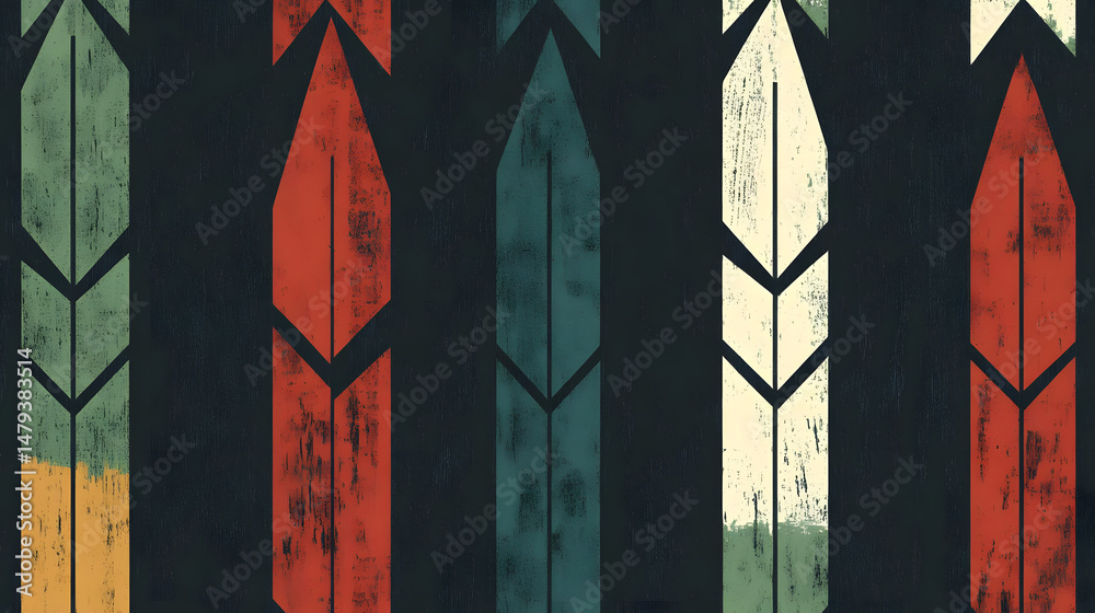 Abstract Arrow Design Textures