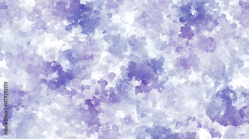 Obraz na płótnie Lavender Watercolor Abstract Texture w salonie