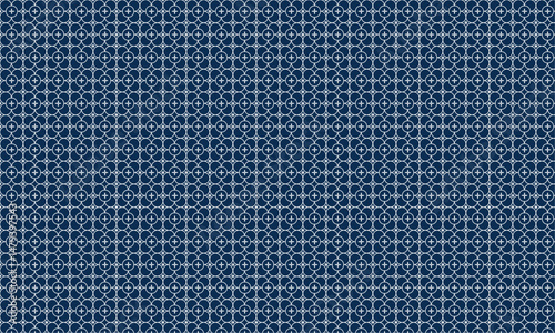 Seamless Plus Sign Circle Diamond Pattern – Abstract Geometric Design for Web, Print, UI, Wallpaper, Textile, Packaging, Poster, Branding, Decor, Backgrounds with Dark Blue Colour