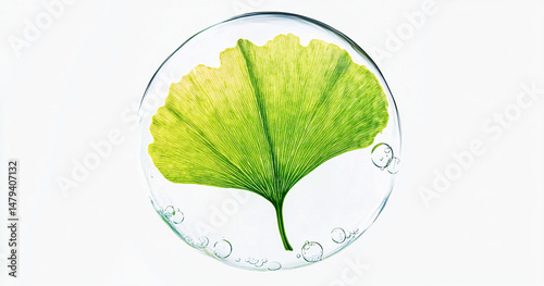 ginkgo extract and bubble
