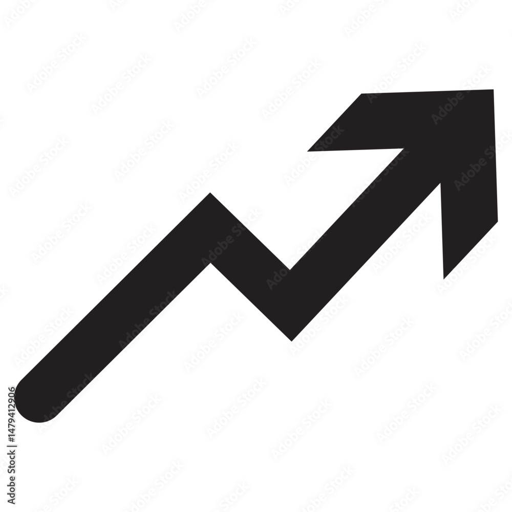 Growth Up Arrows. Abstract Business Concept Graphic. Dynamic Rainbow Grow Design Elements. vector illustration. EPS 10/AI Growth Up Arrows. Abstract Business Concept Graphic. Dynamic Rainbow Grow Design Elements. vector illustration. EPS 10/AI