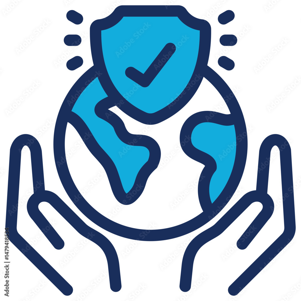 Obraz premium Our Responsibility Icon