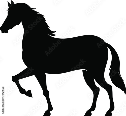 jagati Horse silhouette illustration