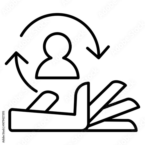 customer retention icon
