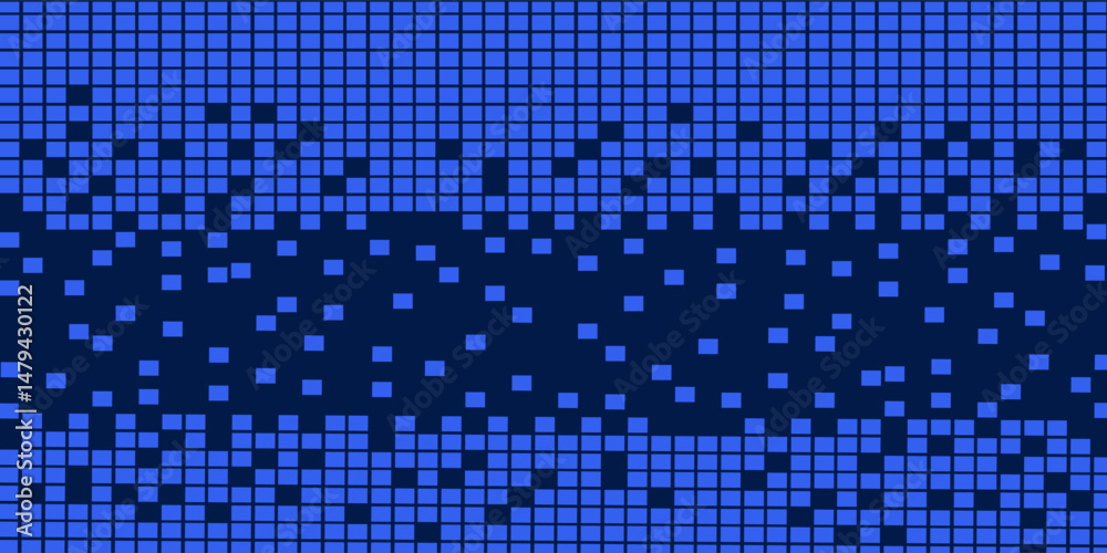 Fototapeta premium Triangles Halftone Pattern Vector Abstract Geometric Technology Background. Triangular Half Tone Texture. Minimal Style Dynamic Tech Wallpaper