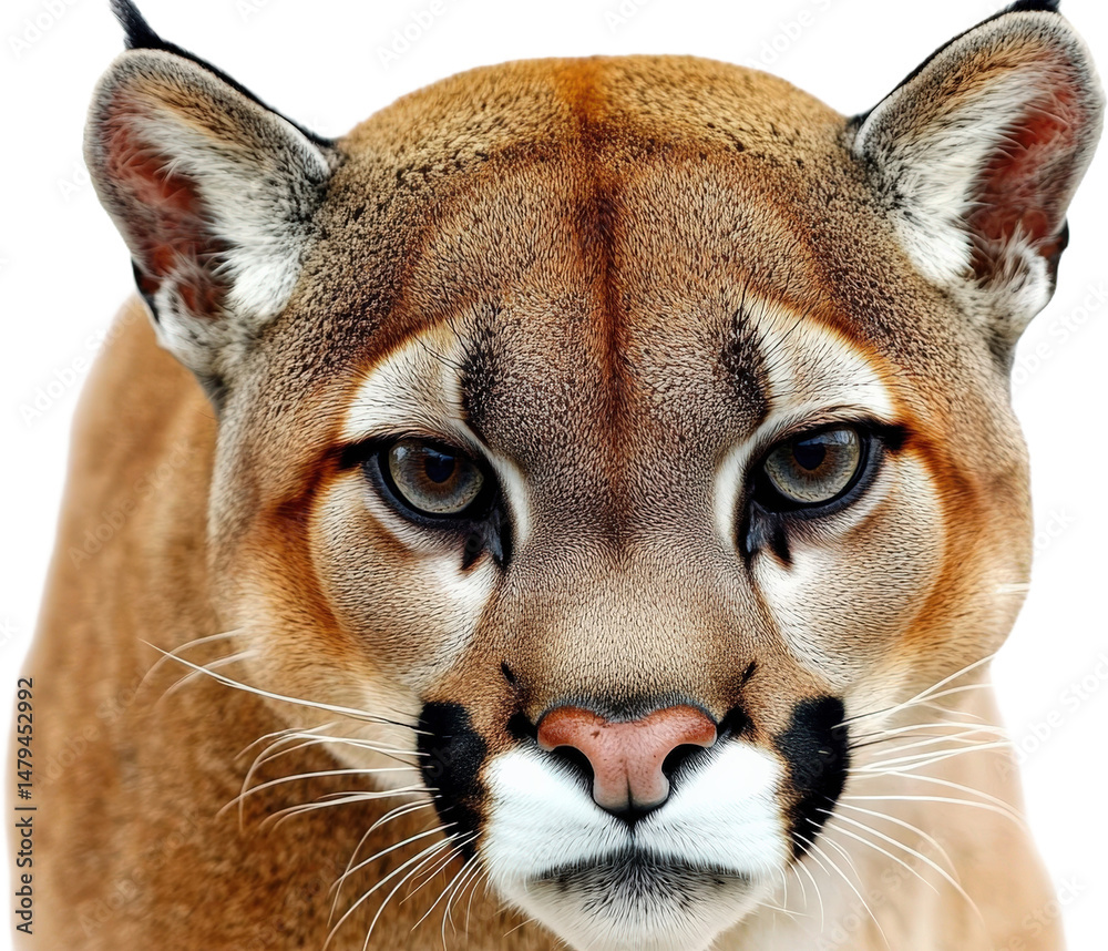 Obraz premium Close-up of a Majestic Mountain Lion
