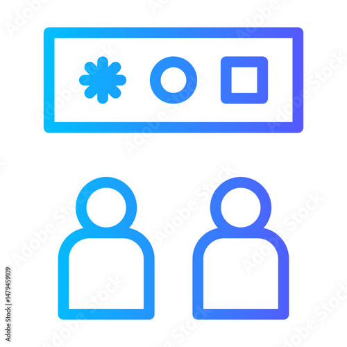 choice gradient icon