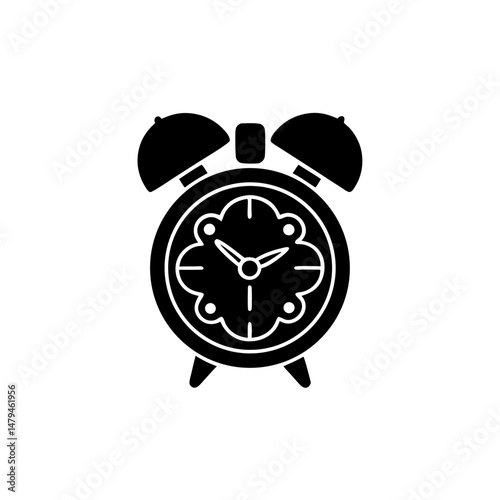 creative details Outline silhouette Extra hours icon vector illustration
