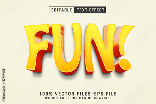 Fun 3d Text - Editable Text Effect