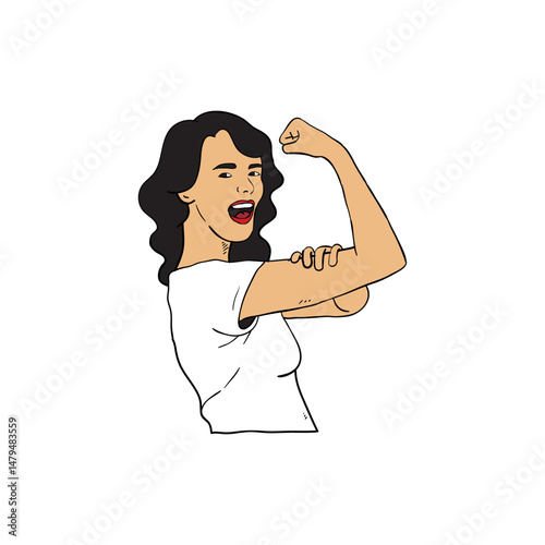 women with the ability to be independent and not rely on others.eps