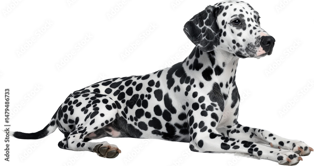 Fototapeta premium Dalmatian Dog Portrait