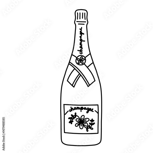 Bouteille de champagne