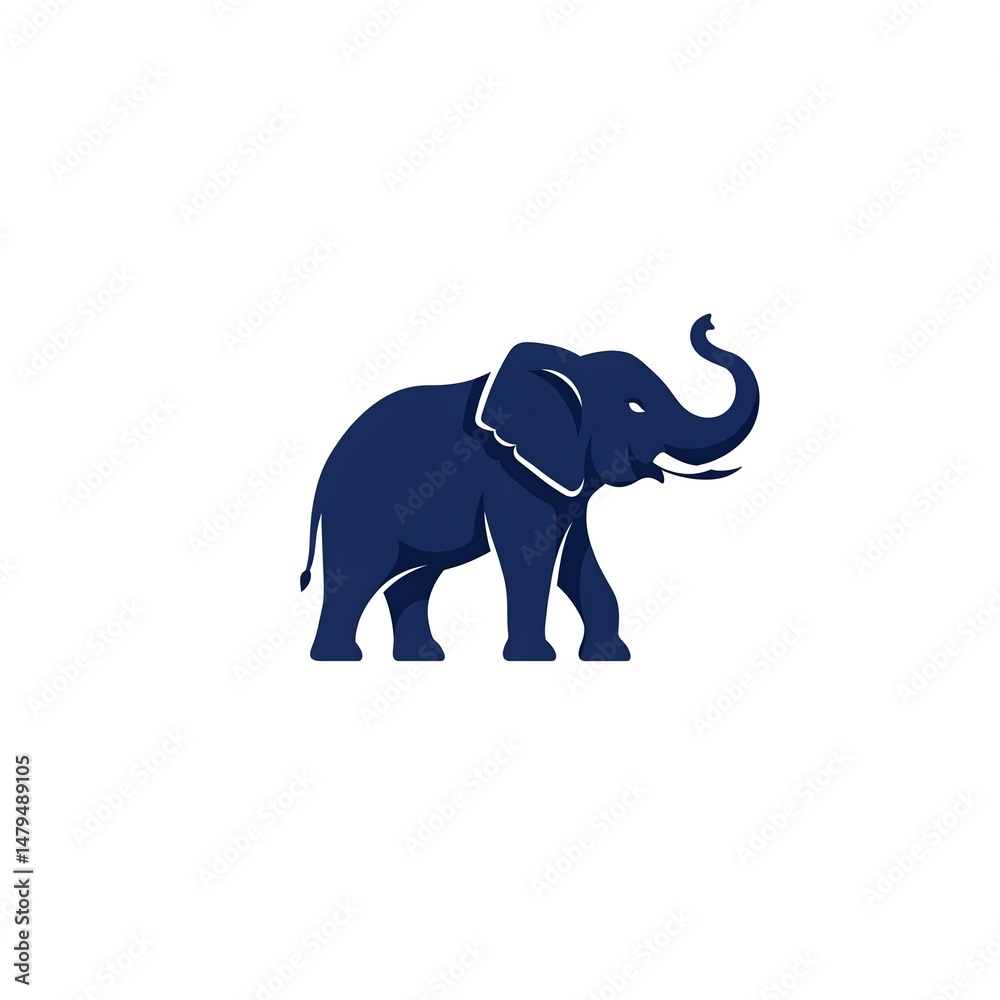 Obraz premium elephant vector illustration