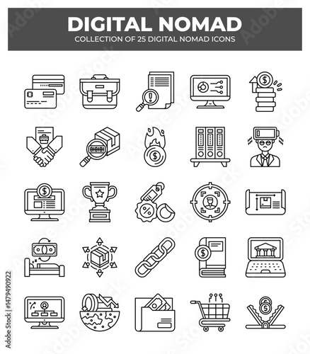 Digital Nomad Icons: Ultimate Guide to Remote Work and Business